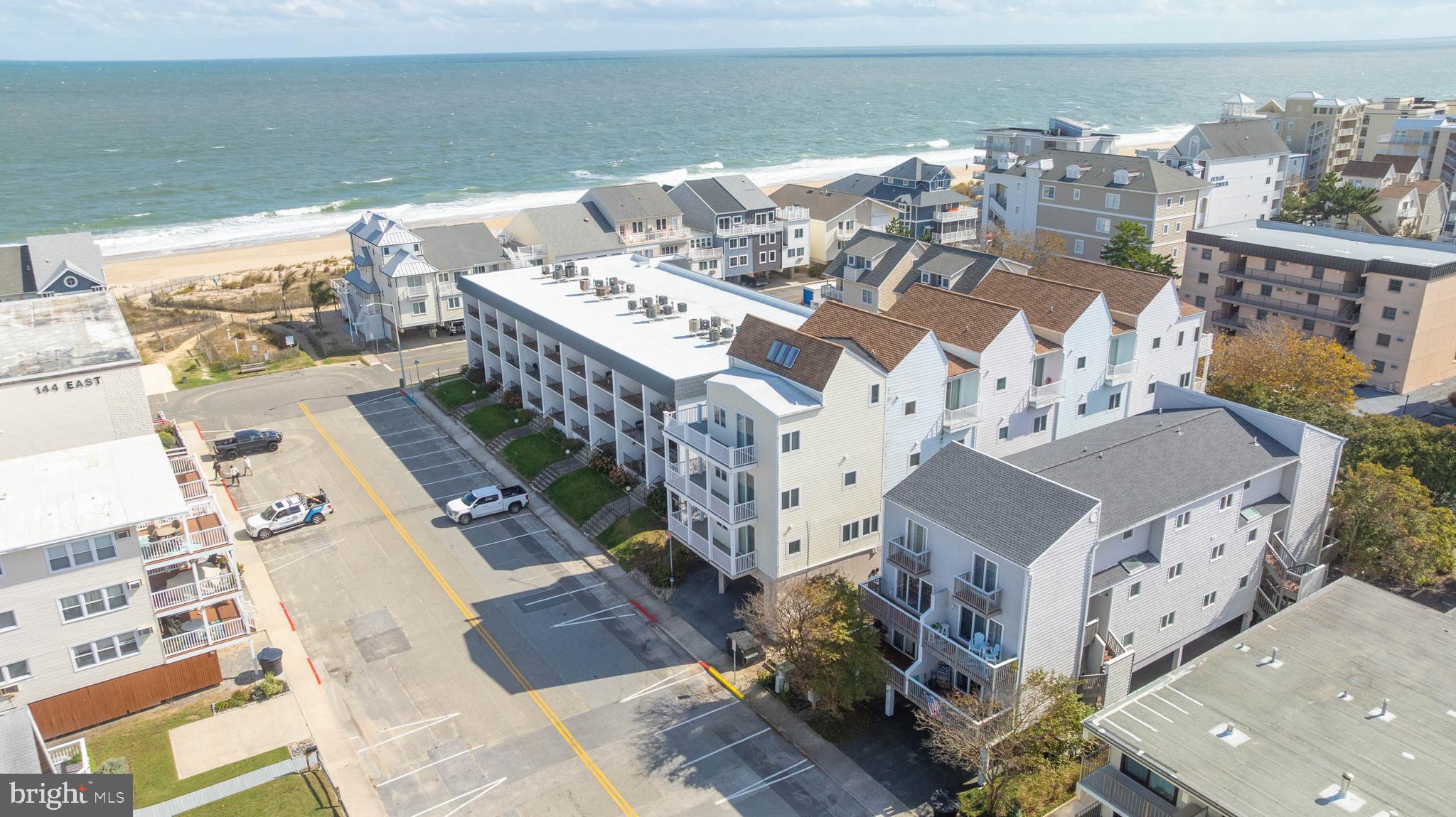 11 144th Street, Unit 102 Ocean City, MD 21842 - Photo 25 of 27 a view of a city from a terrace