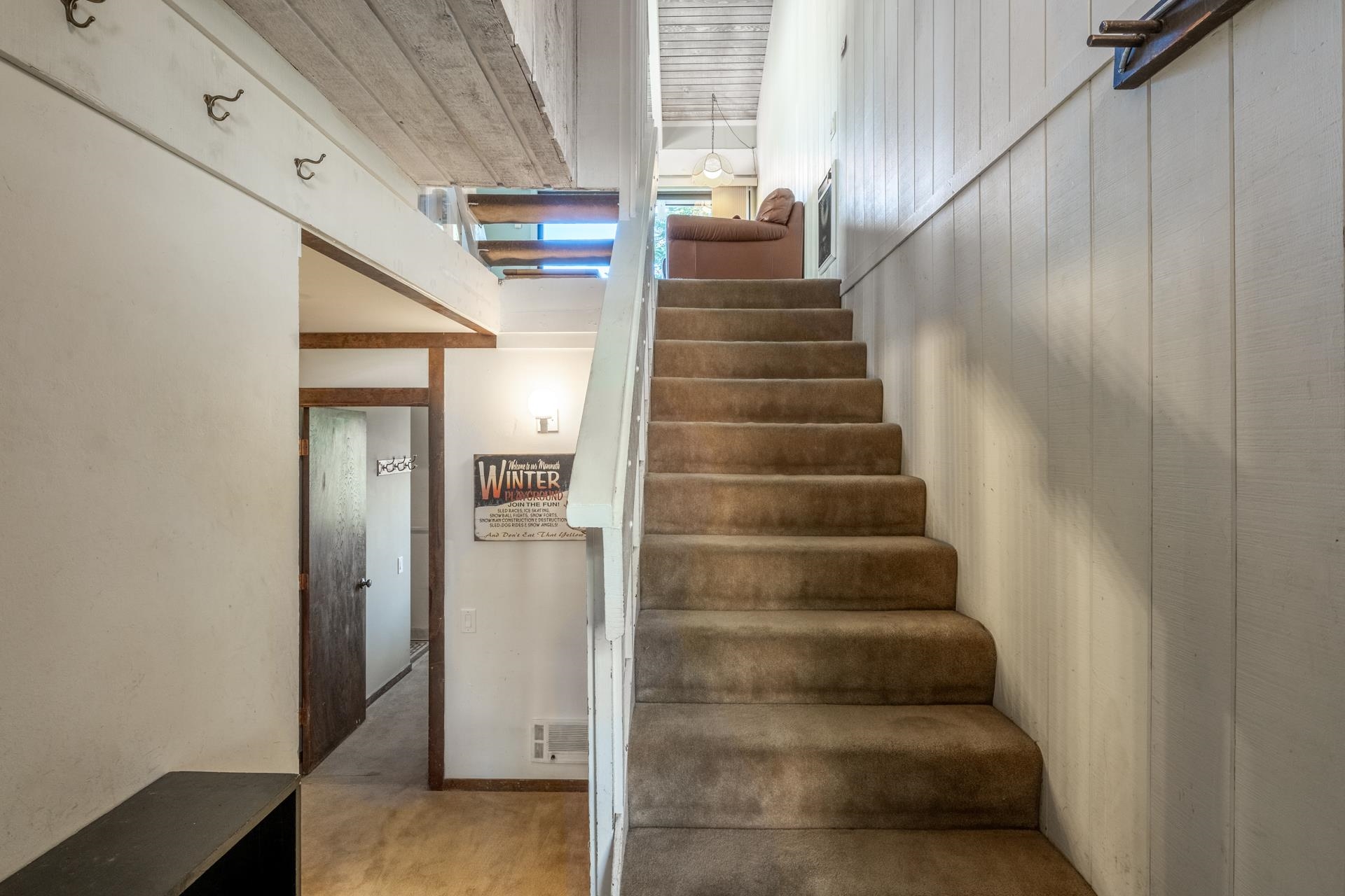 94 John Muir Road, Unit 132 Mammoth Lakes, CA 93546 - Photo 21 of 58 a view of entryway and gallery with wooden floor
