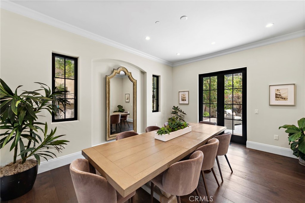 19 Alexa Lane Ladera Ranch, CA 92694 - Photo 10 of 63 a view of a dining room with furniture and wooden floor