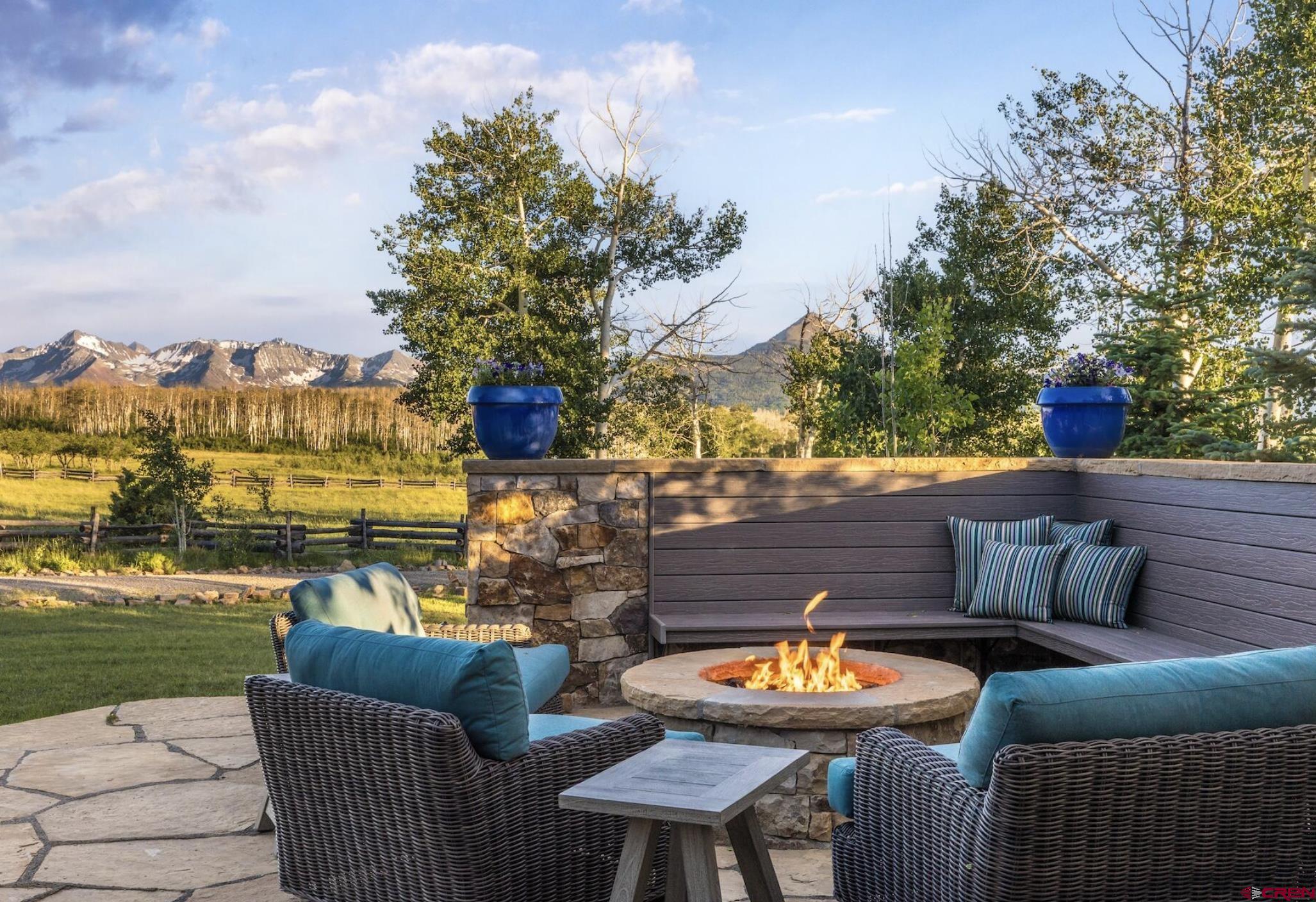 3289 Laughing Dog Road Placerville, CO 81430 - Photo 11 of 35 a outdoor living space with furniture and city view