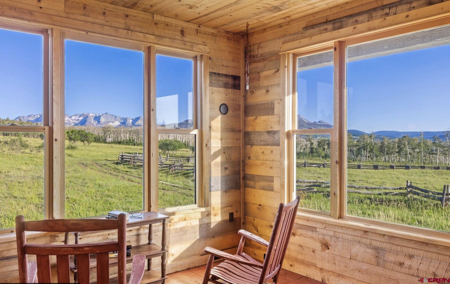 3289 Laughing Dog Road Placerville, CO 81430 - Photo 32 of 35 a view of a room with balcony and furniture