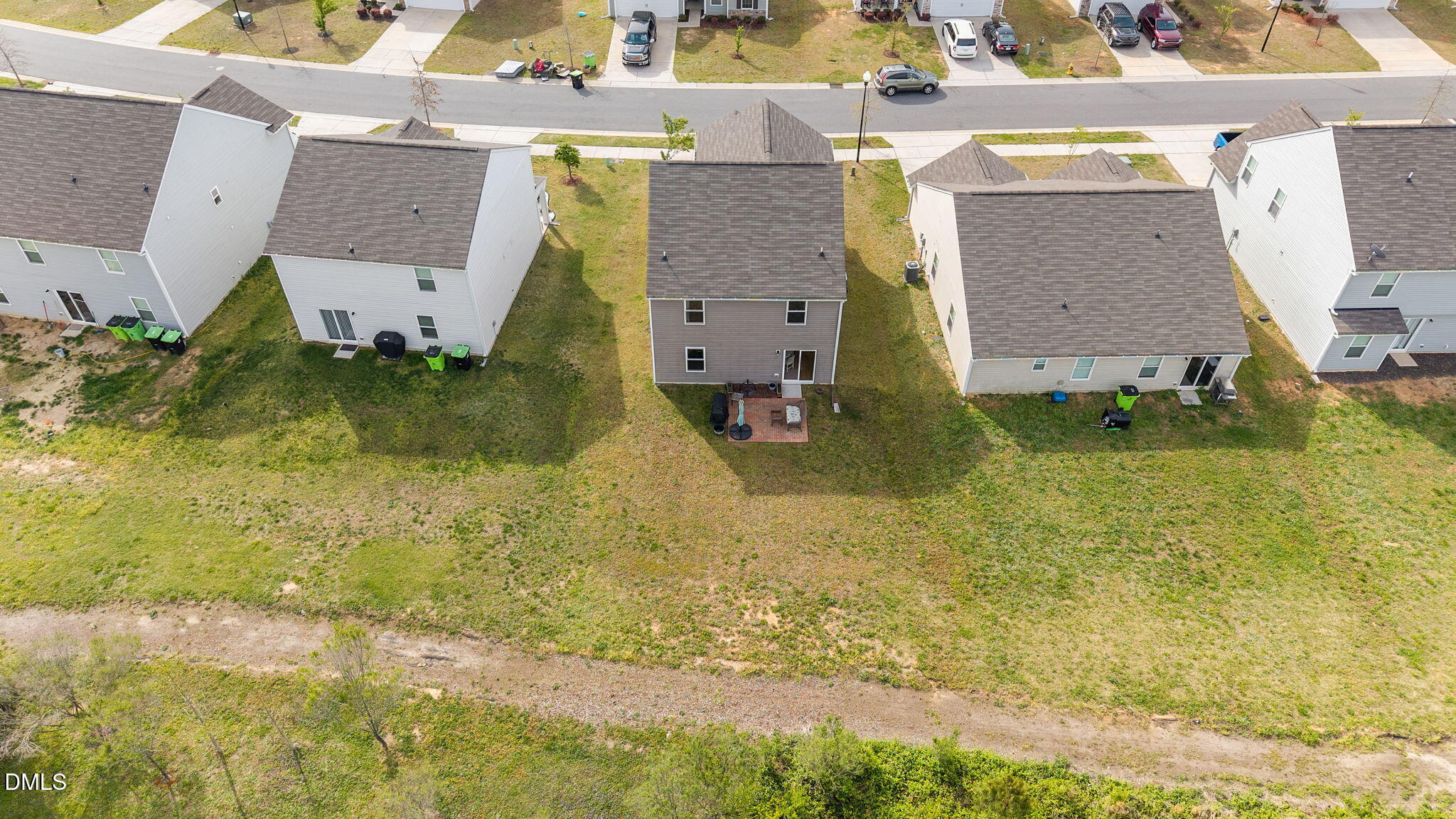 357 Gourd Street Zebulon, NC 27597 - Photo 49 of 50 an aerial view of residential houses with yard