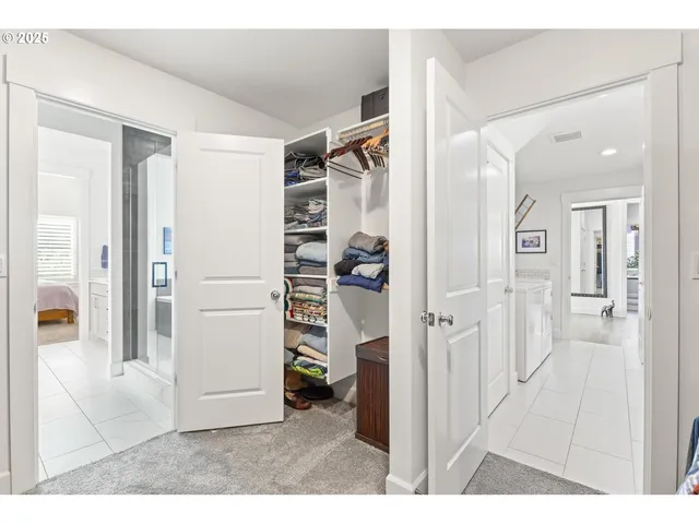 a view of a bathroom with a bathroom