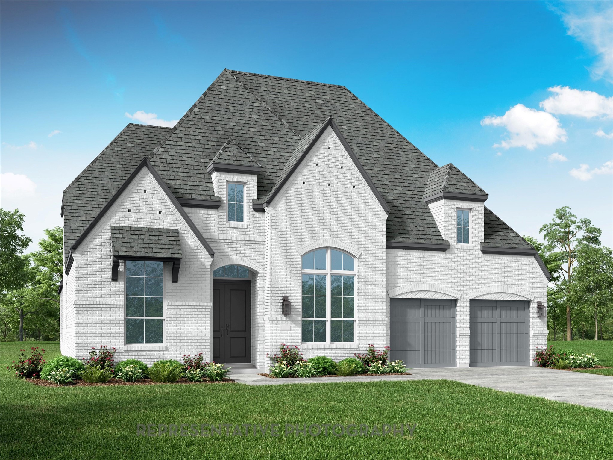8911 Blue Grotto Lane Manvel, TX 77578 - Photo 1 of 34 a view of a yard in front of a house