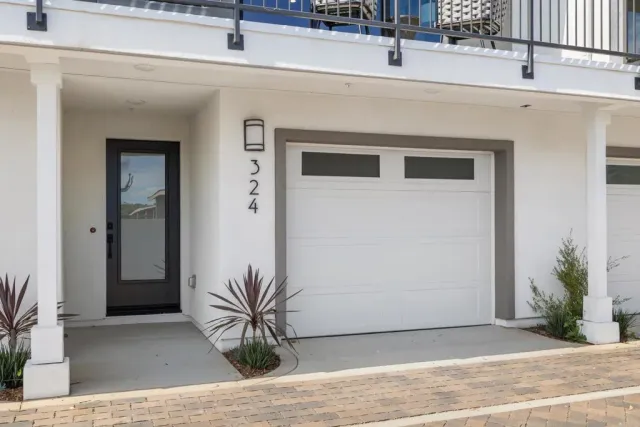 a view of a house with a outdoor space