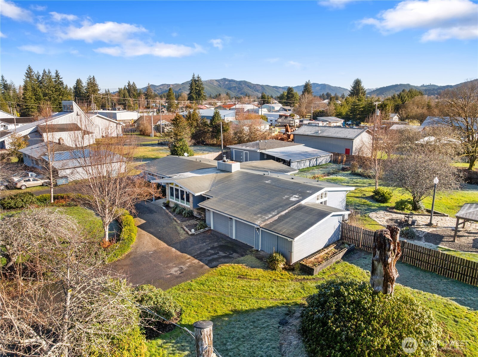 631 5th Avenue Forks, WA 98331 - Photo 35 of 40 a view of a houses with a swimming pool