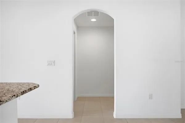 a view of empty room