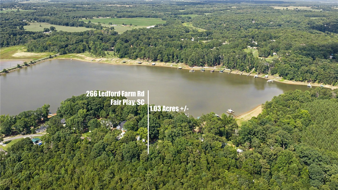 266 Ledford Farm Road Fair Play, SC 29643 - Photo 12 of 34 A sprawling waterfront parcel with mature trees offers serene lakeside living.