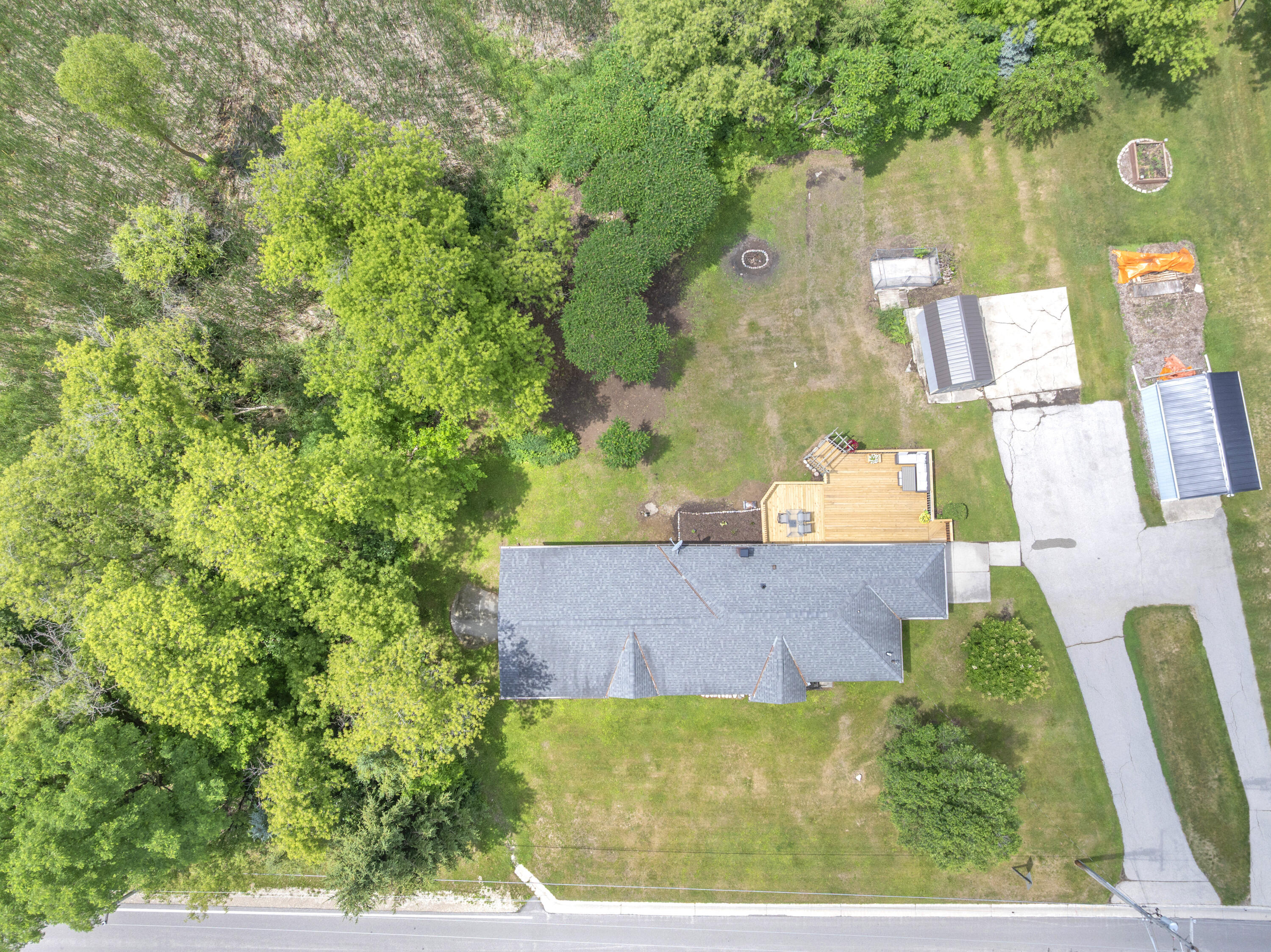 200 Lake Street Cascade, WI 53011 - Photo 30 of 36 Birdseye Aerial