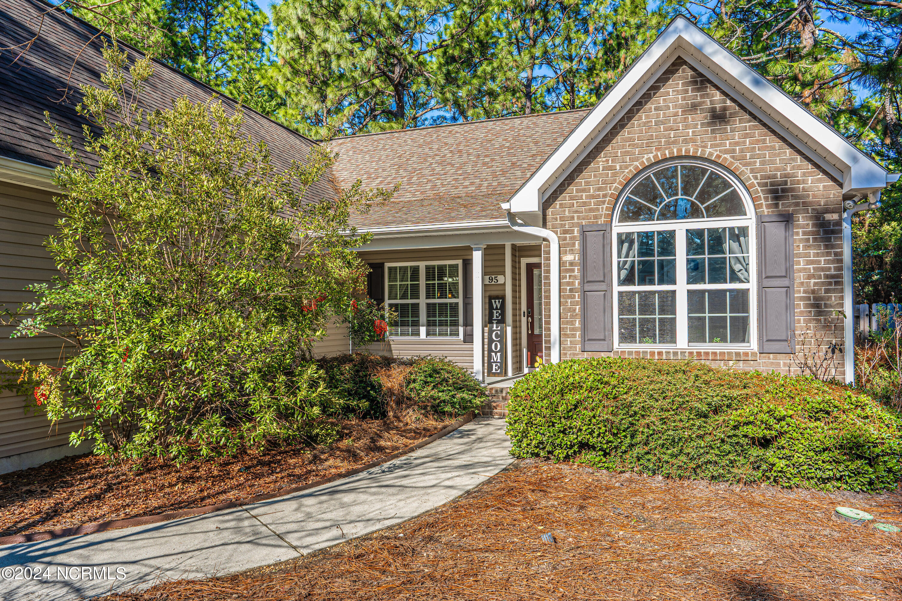 95 Rutledge Lane Pinehurst, NC 28374 - Photo 3 of 35 Beautiful brick accents & private lot!
