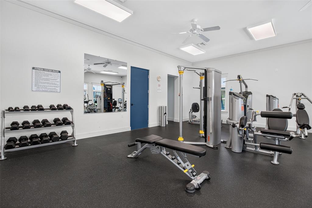 2007 Palm Key Avenue Oldsmar, FL 34677 - Photo 42 of 54 a view of a room with gym equipment
