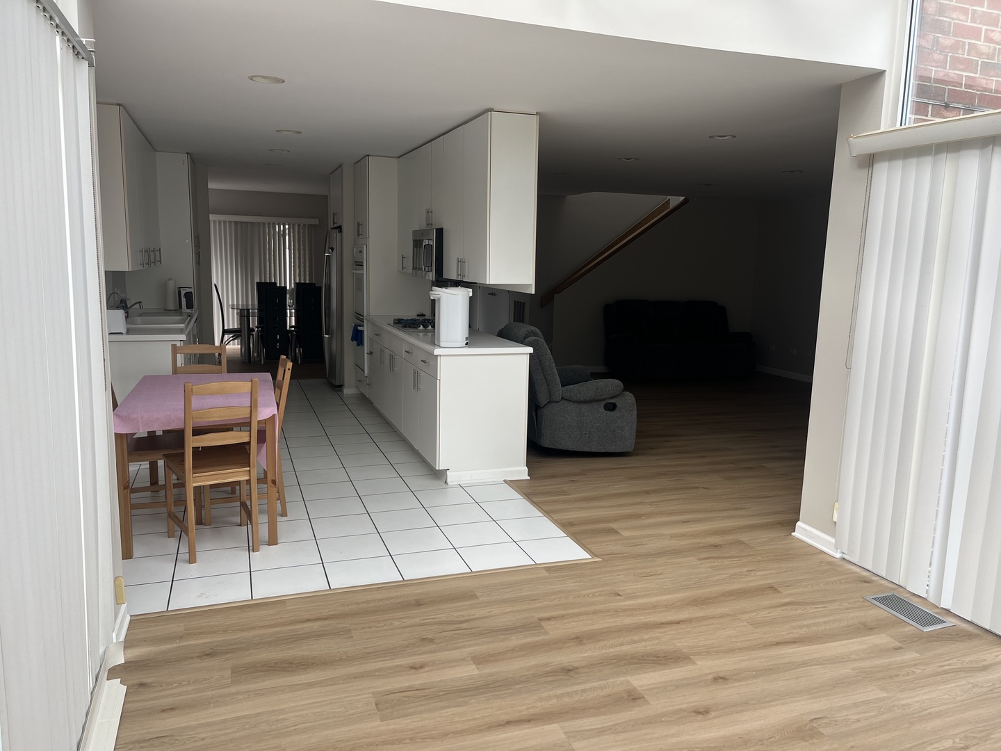 501 Kelburn Road Deerfield, IL 60015 - Photo 6 of 15 a living room with furniture and a wooden floor