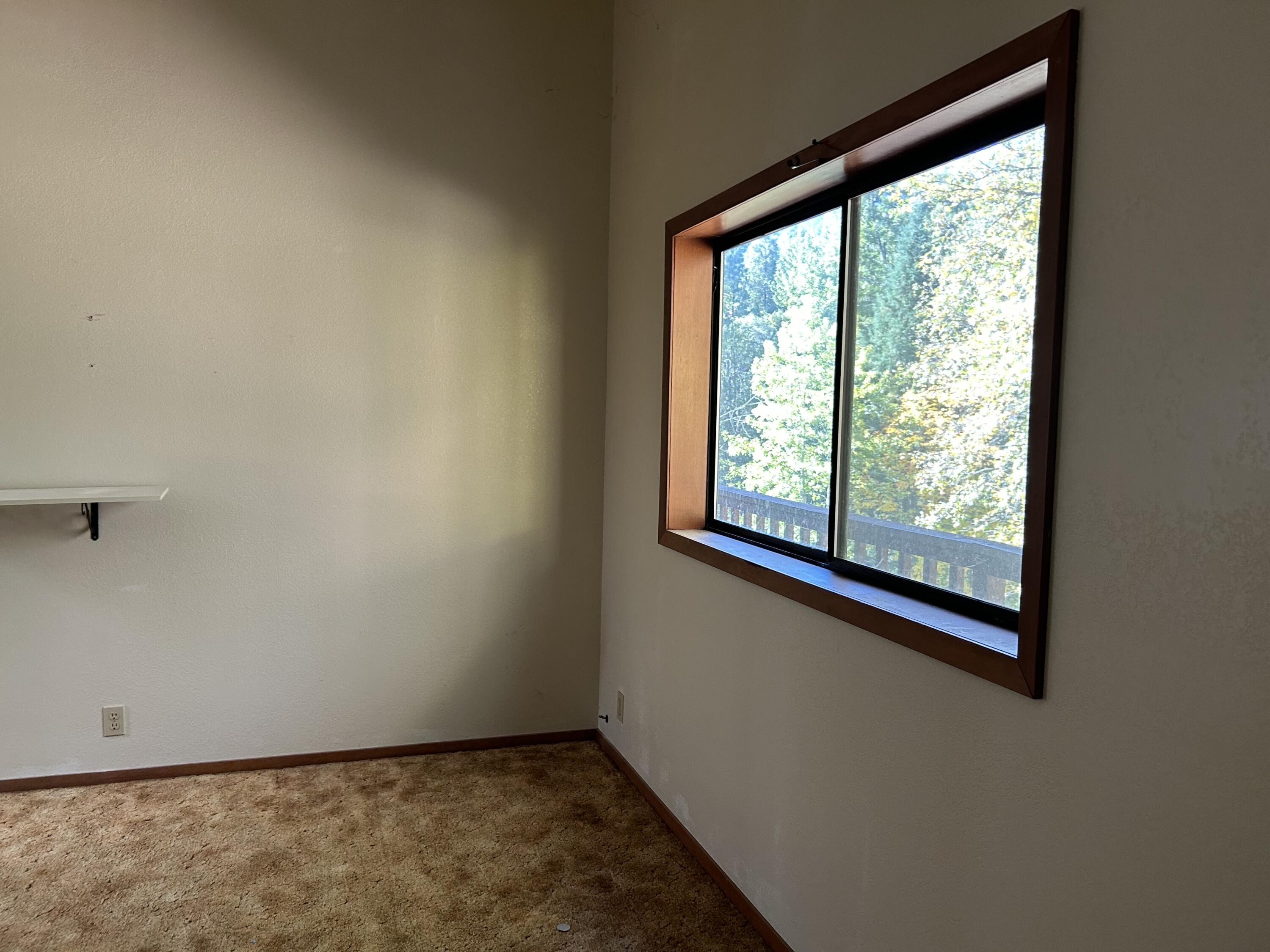 30 Bear Canyon Road Lewiston, CA 96052 - Photo 22 of 64 a view of empty room with window