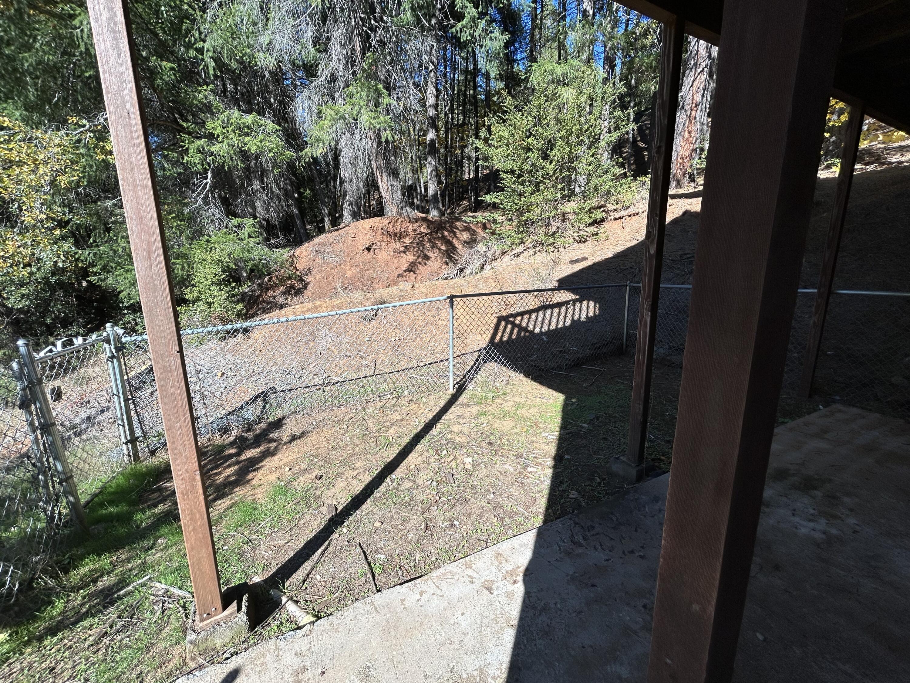 30 Bear Canyon Road Lewiston, CA 96052 - Photo 30 of 64 a view of a balcony with wooden floor