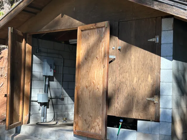 a utility room with washer and dryer