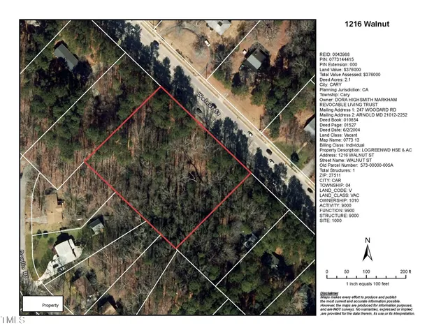 $599,900 | 1216 Walnut Street, Cary, NC 27511