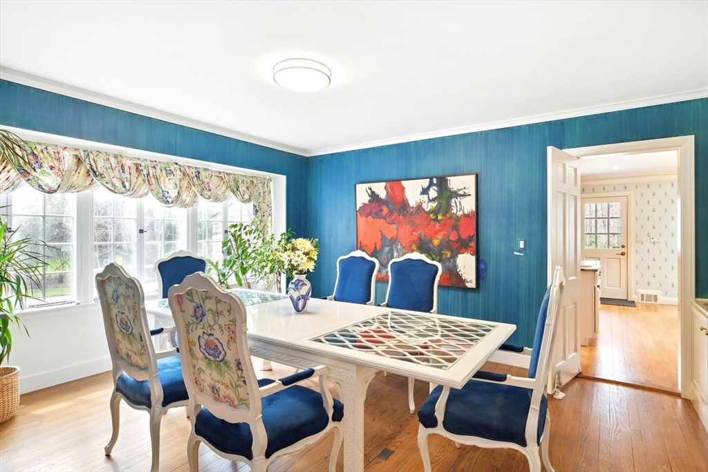 68 Normandy Road Longmeadow, MA 01106 - Photo 9 of 42 a view of a dining room with furniture window and outside view
