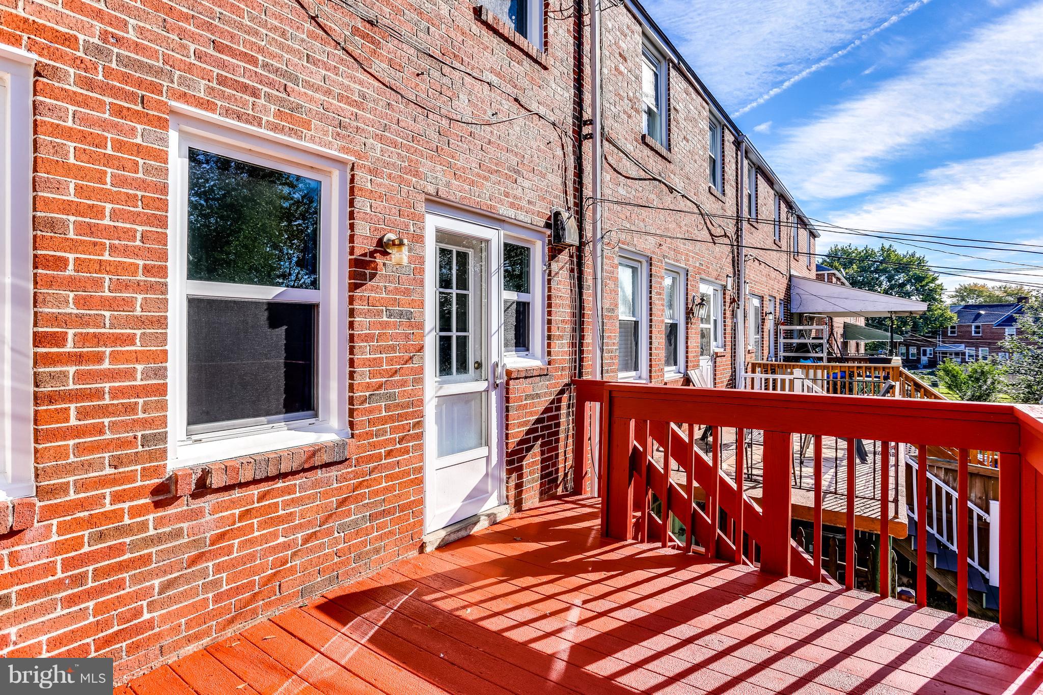 1663 Thetford Road Baltimore, MD 21286 - Photo 17 of 22 Rear Deck