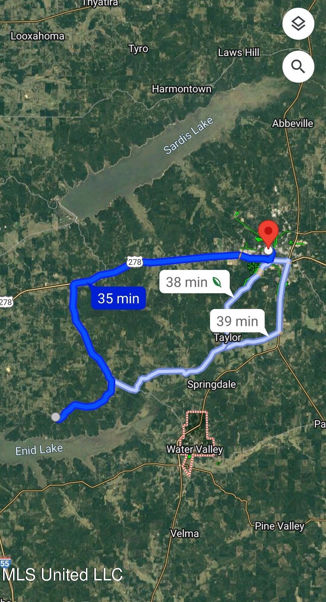 193 Chickasaw Ridge Pope, MS 38658 - Photo 23 of 23 Distance to Oxford