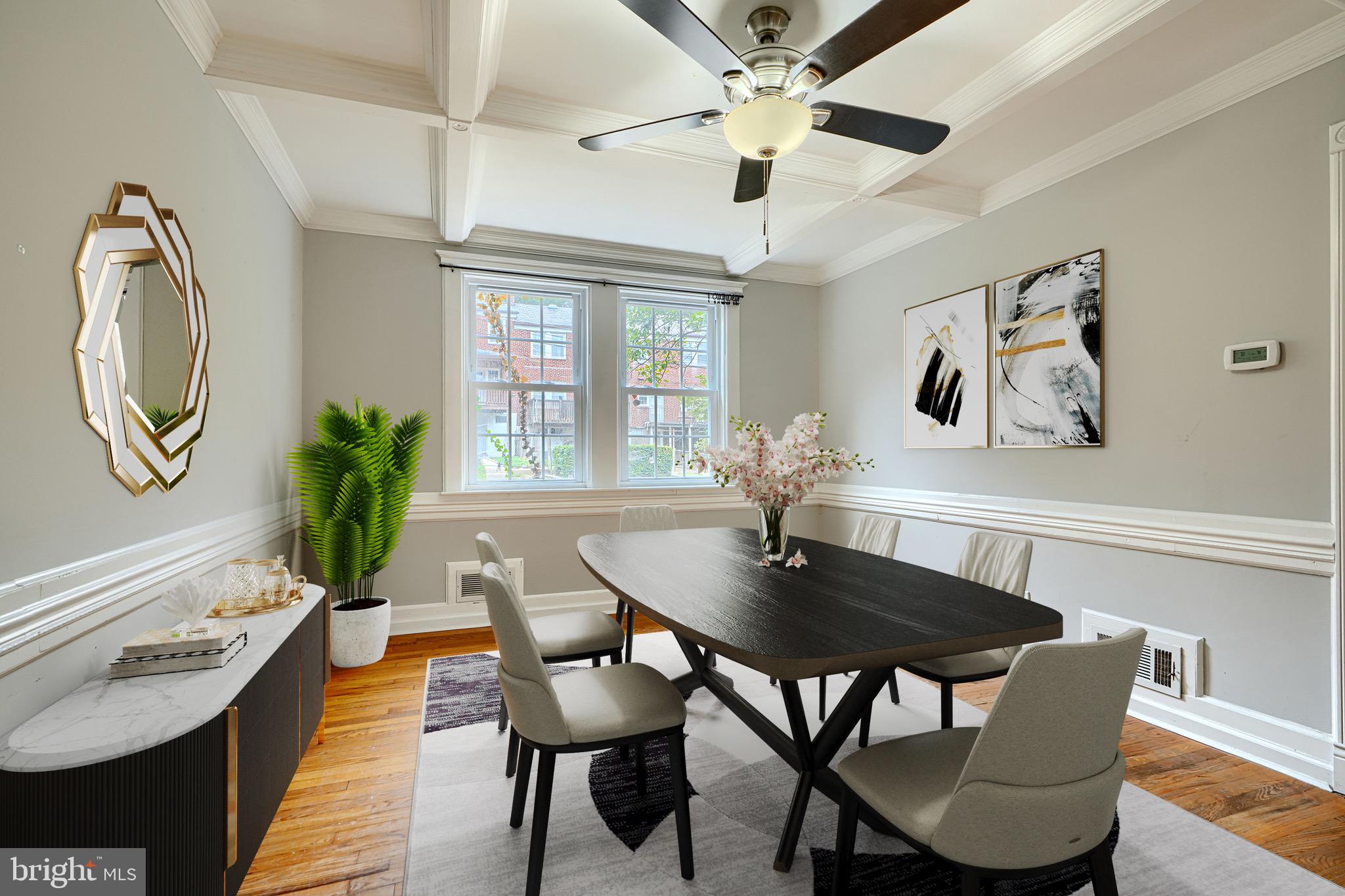 6142 Regent Park Road Baltimore, MD 21228 - Photo 7 of 36 Virtually staged Dining room