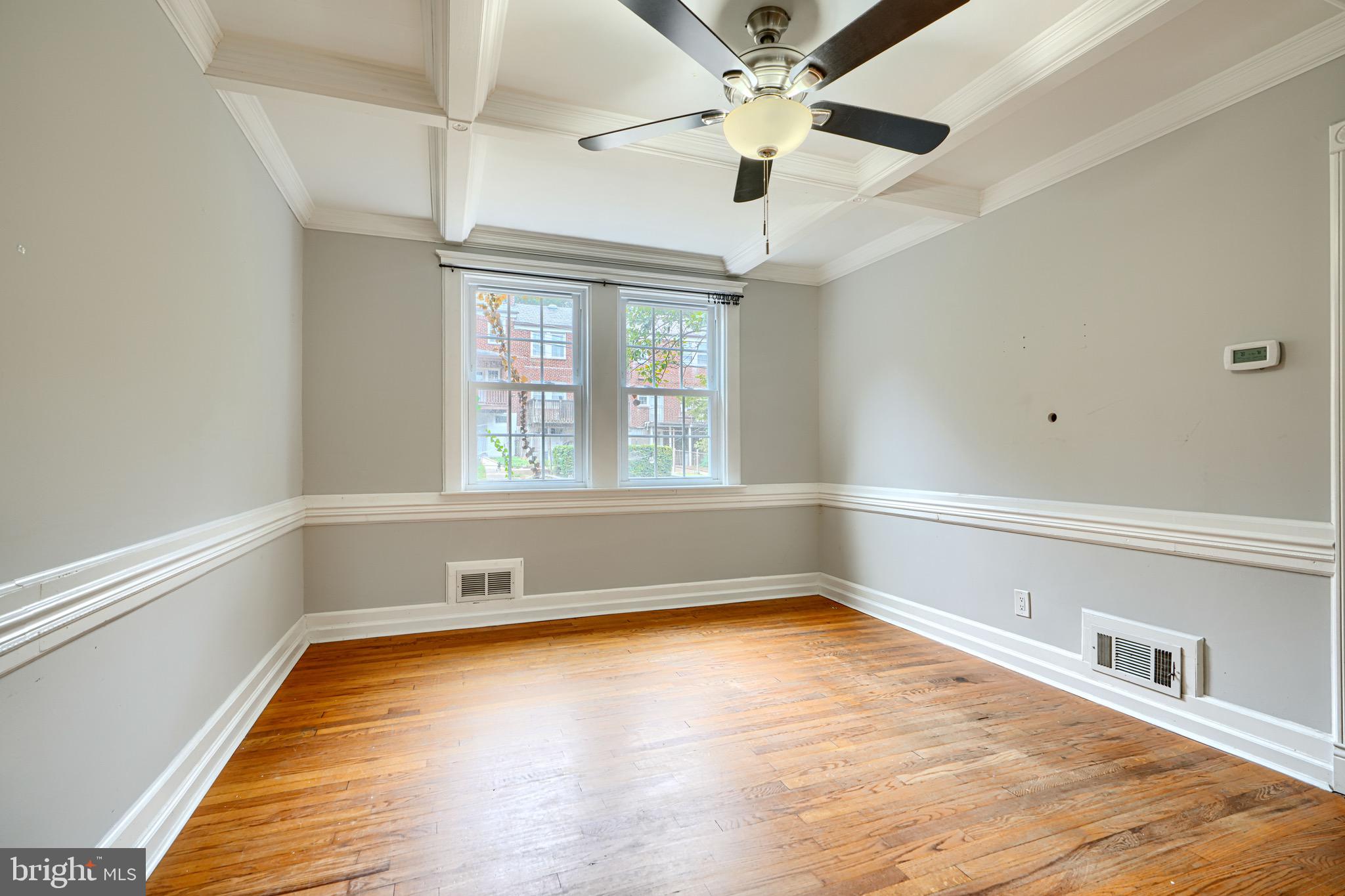 6142 Regent Park Road Baltimore, MD 21228 - Photo 8 of 36 Dining Room with Coffered Ceiling