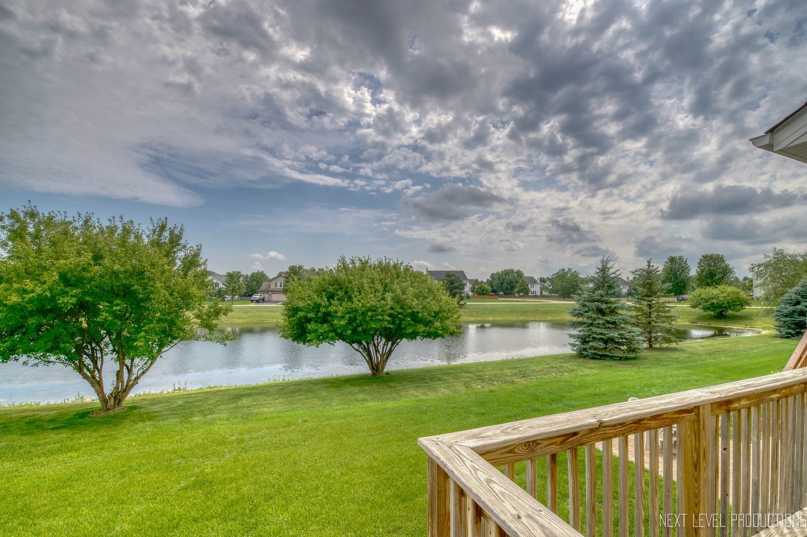 1147 Freedom Road Elburn, IL 60119 - Photo 19 of 21 a view of a garden and lake