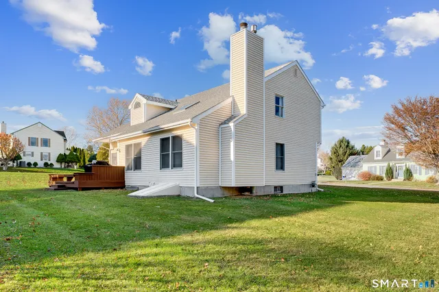 a front view of house with yard