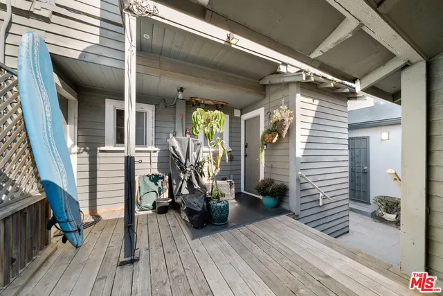a view of outdoor space and deck