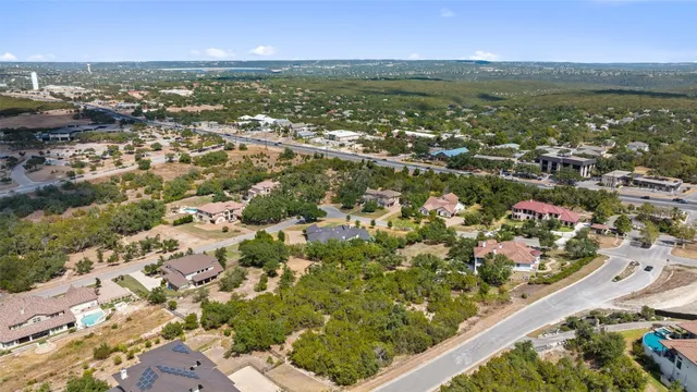 a view of city and ocean