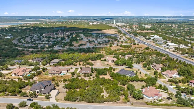 a view of city and ocean