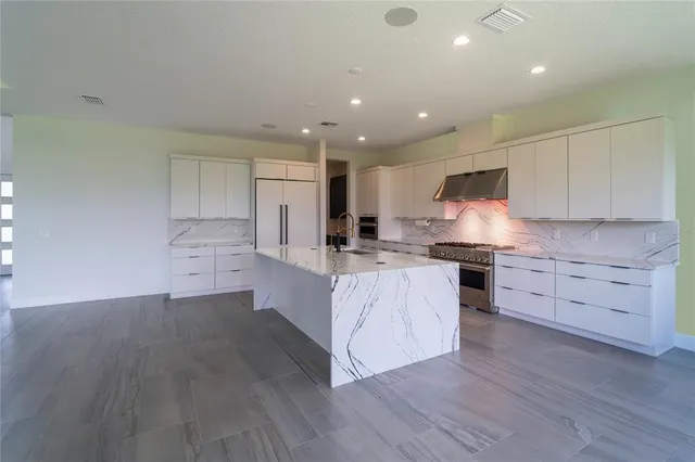 a close view of a stove