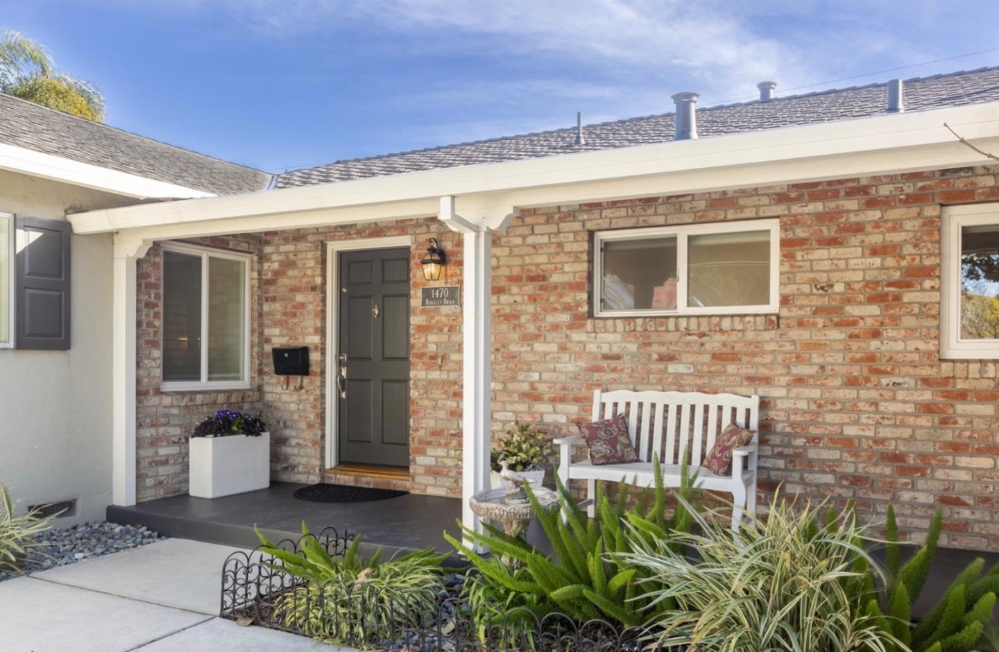 1470 Ridgeley Drive Campbell, CA 95008 - Photo 3 of 12 a front view of a house with entryway