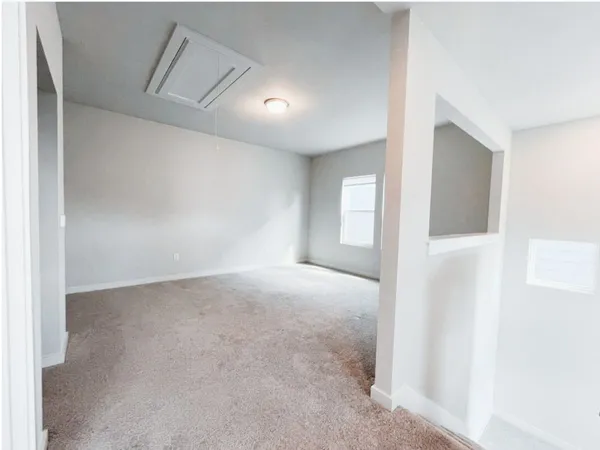 a view of empty room