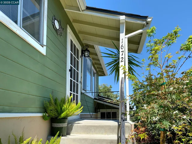 a view of outdoor space and deck