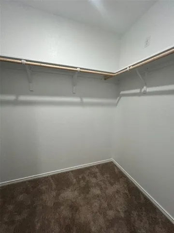 a room with linen closet
