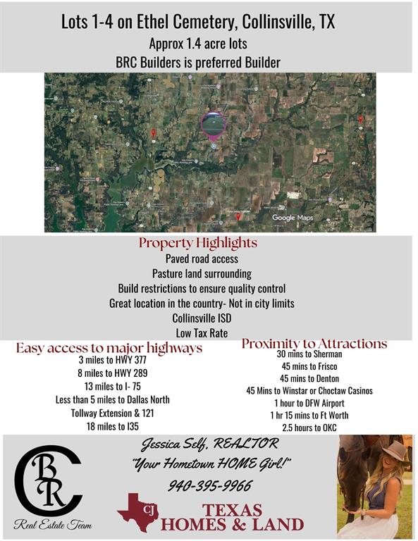 Lot 4 Ethel Cemetery Road Collinsville, TX 76233 - Photo 3 of 3