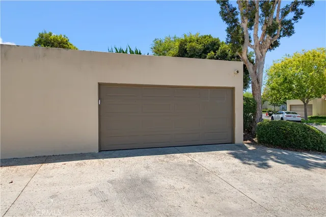 a backyard of a house