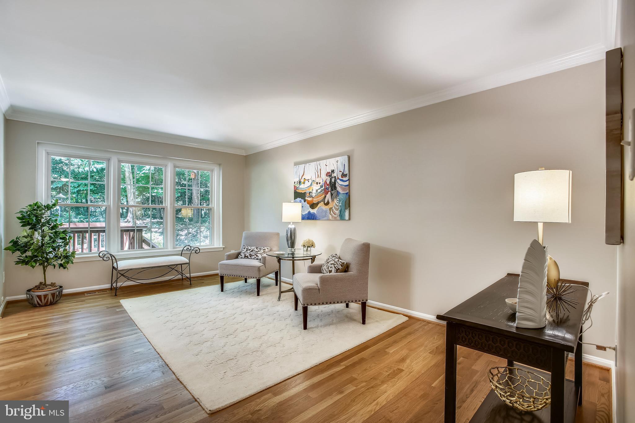 2180 Pond View Court Reston, VA 20191 - Photo 3 of 35 Triple windows in the living room
