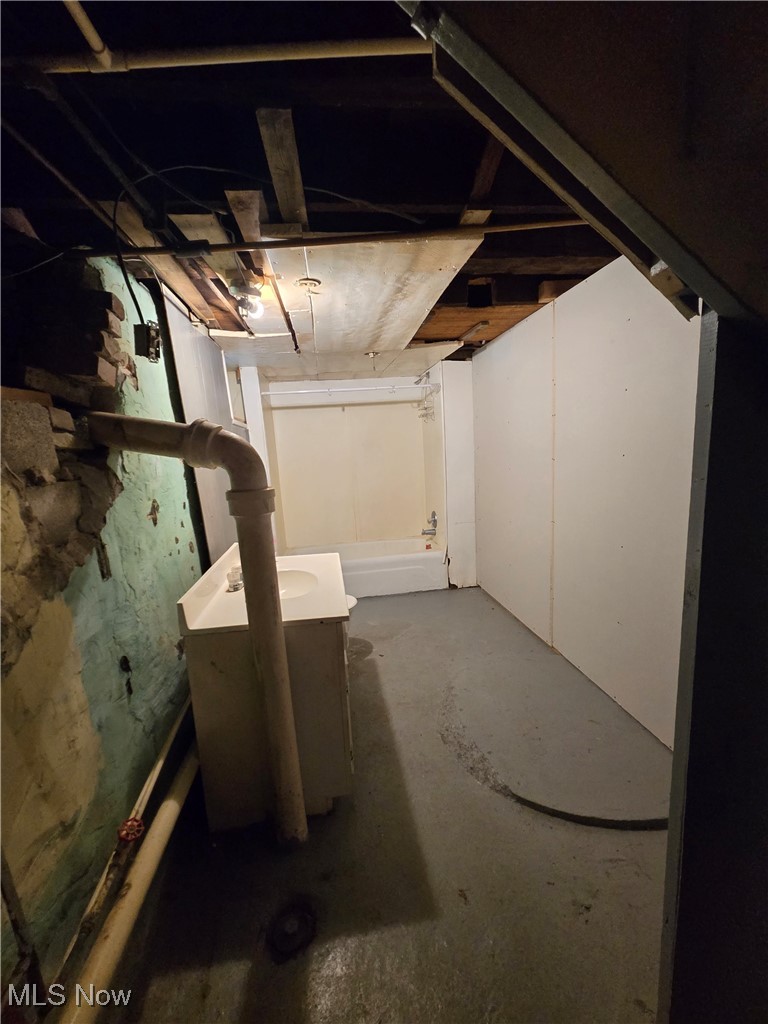 5555 Detroit Road Sheffield, OH 44054 - Photo 19 of 50 View of unfinished basement
