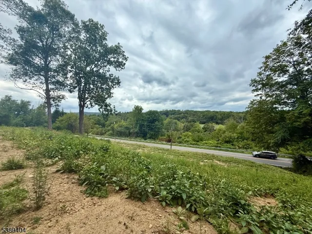 a view of outdoor space with green field and trees all around