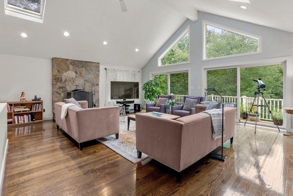 328 Dover Road Westwood, MA 02090 - Photo 11 of 41 a living room with furniture and a large window