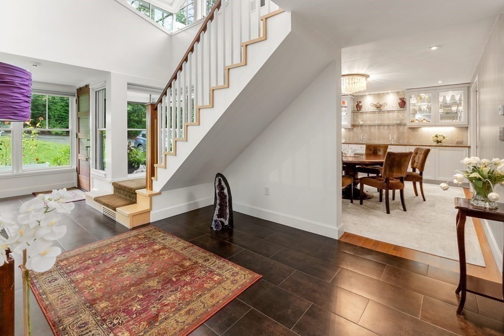 328 Dover Road Westwood, MA 02090 - Photo 4 of 41 a view of a living room and dining room