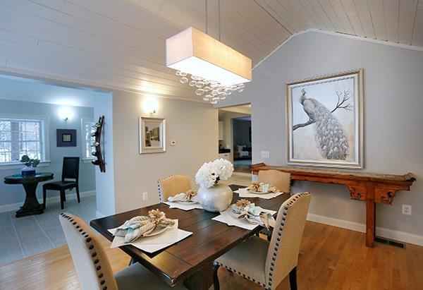130 Blackstrap Road Falmouth, ME 04105 - Photo 10 of 30 The large dining room with vaulted...