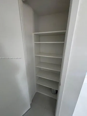 a view of walk in closet