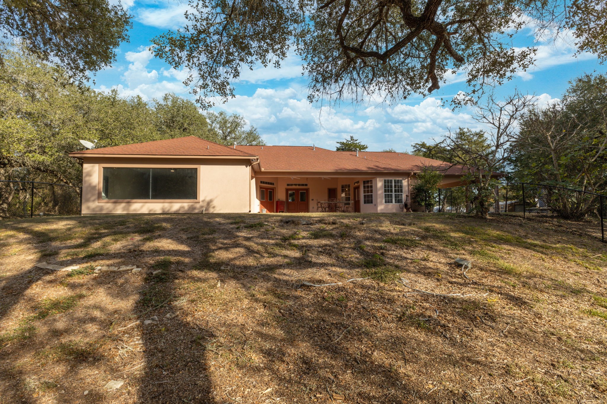 250 Bucek Lane Schulenburg, TX 78956 - Photo 30 of 45 a front view of house with yard and trees in the background