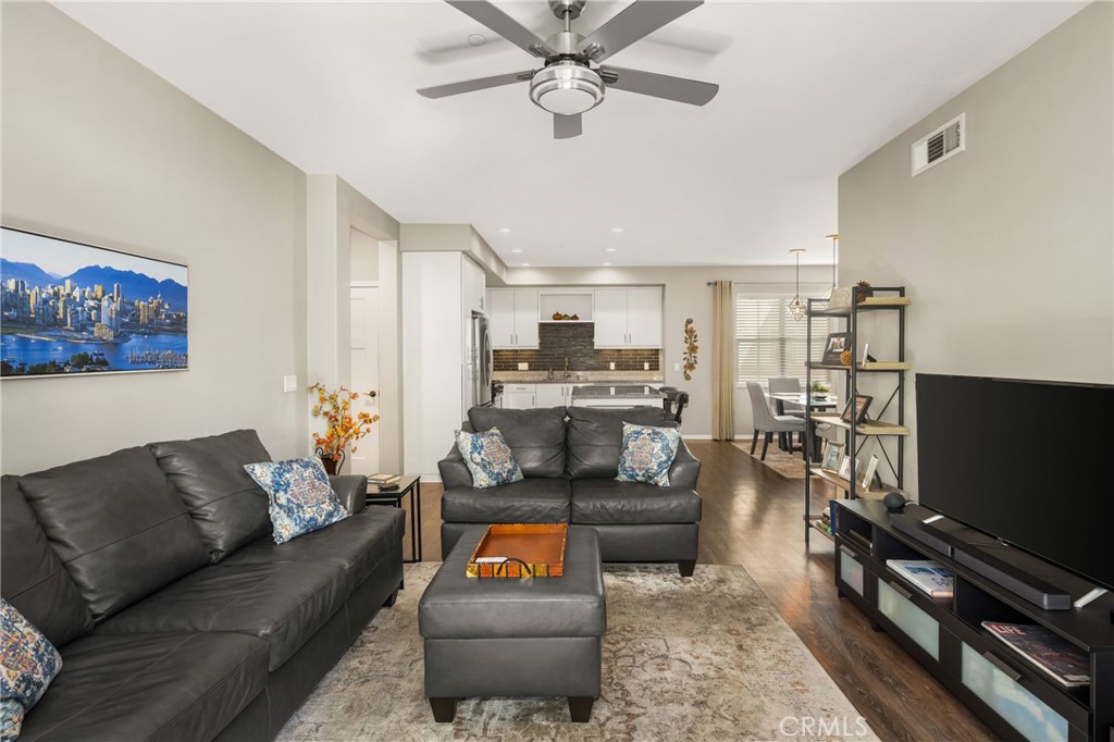425 South Anaheim Boulevard, Unit 3 Anaheim, CA 92805 - Photo 28 of 53 a living room with furniture and a flat screen tv