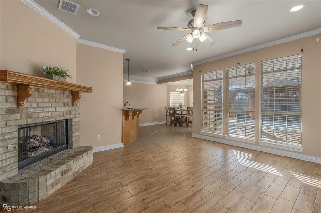 102 Red Fox Circle Haughton, LA 71037 - Photo 4 of 22 a view of livingroom with furniture fire place and window