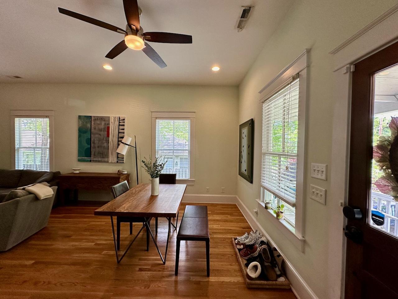 605 Elm Street Raleigh, NC 27604 - Photo 3 of 23 a view of a livingroom with furniture window and wooden floor