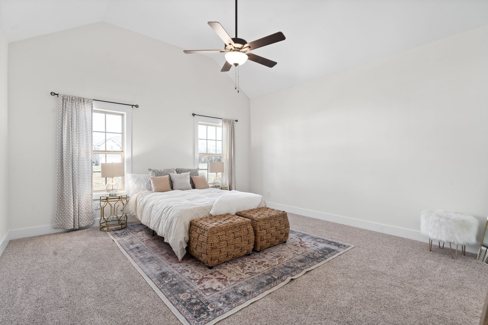 189 Dewberry Road Clarksville, TN 37042 - Photo 28 of 52 a spacious bedroom with a bed and window