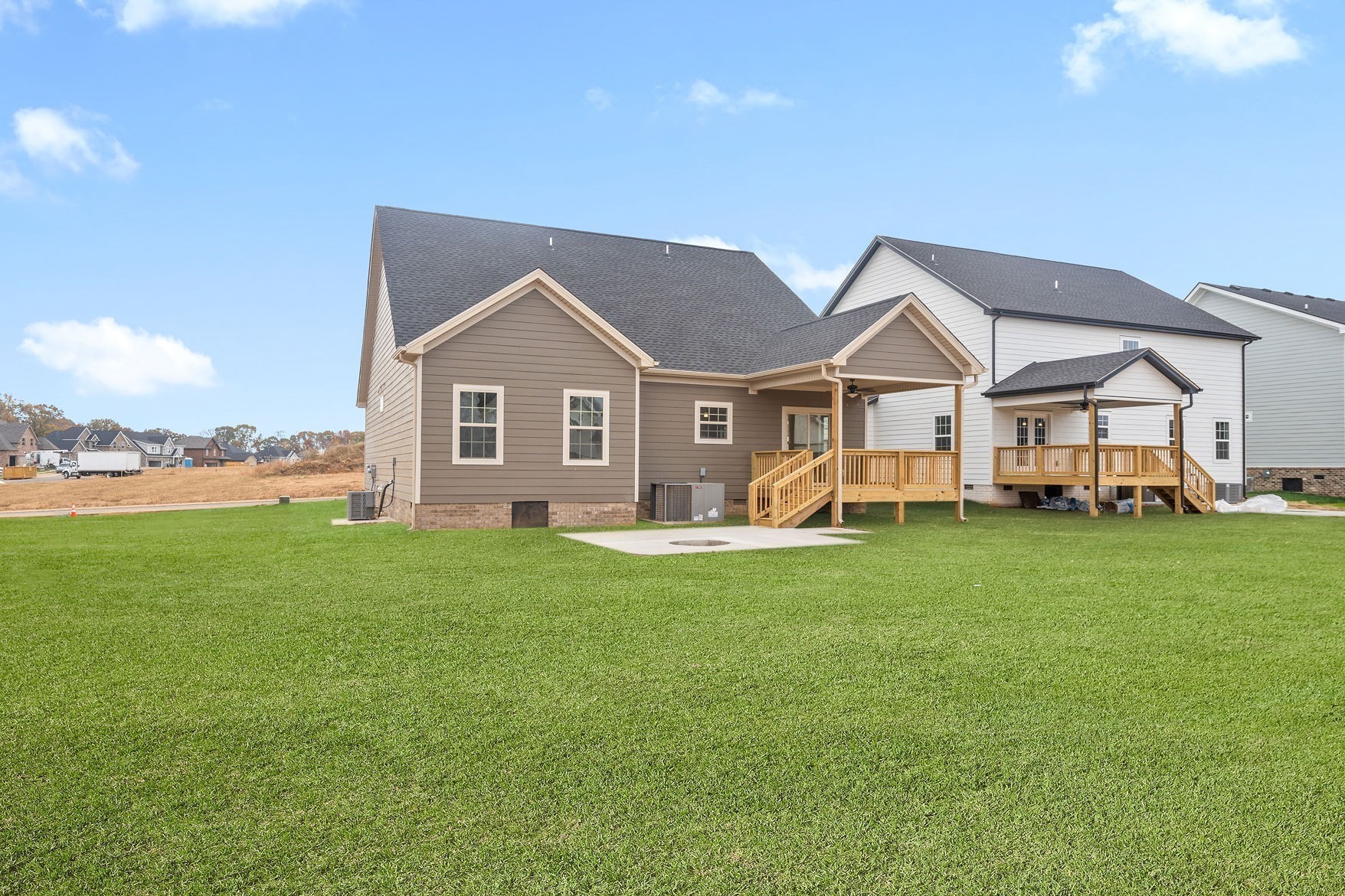 189 Dewberry Road Clarksville, TN 37042 - Photo 47 of 52 a view of a house with a big yard and large trees